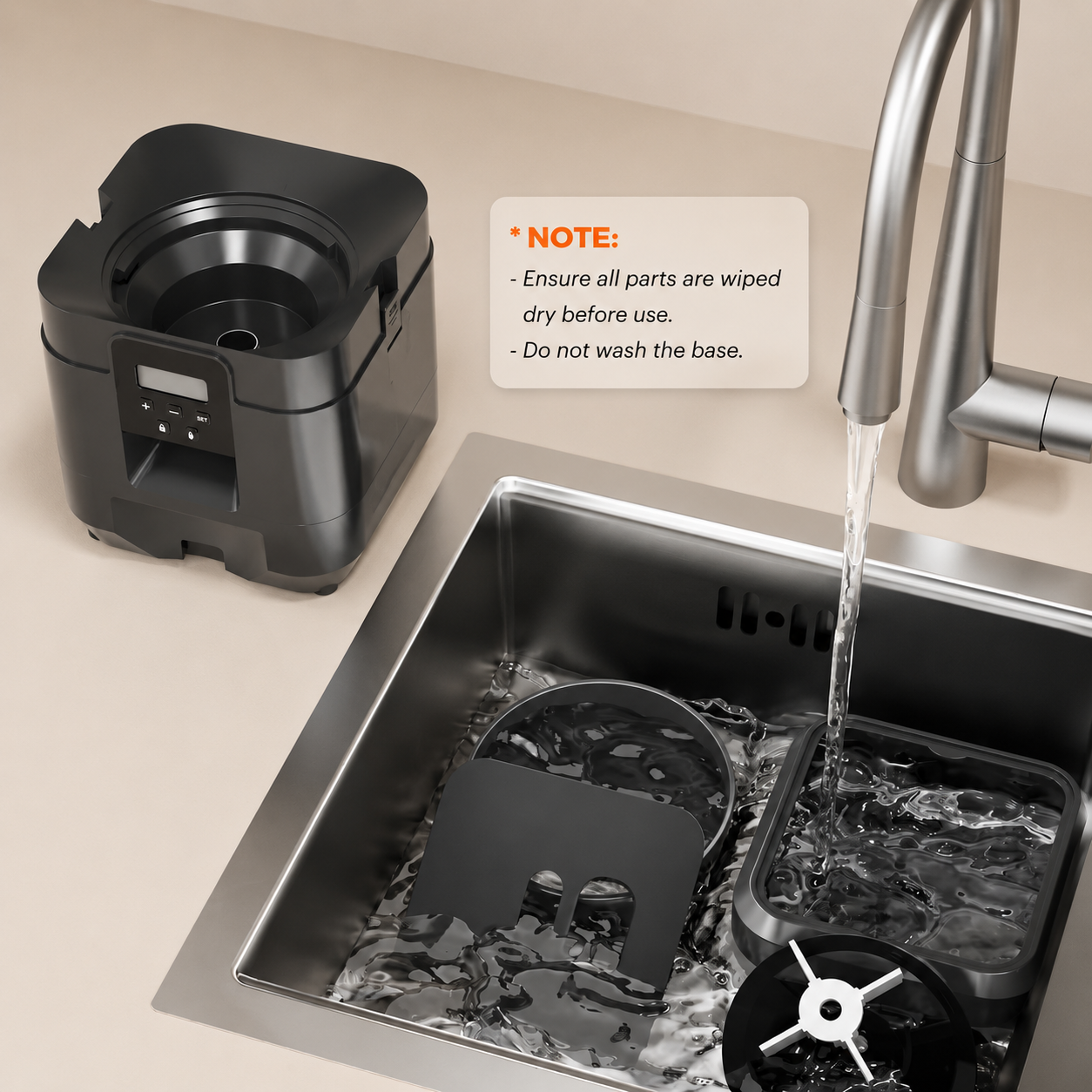 Automatic Pet Feeder | WiFi App, Voice & Battery Backup