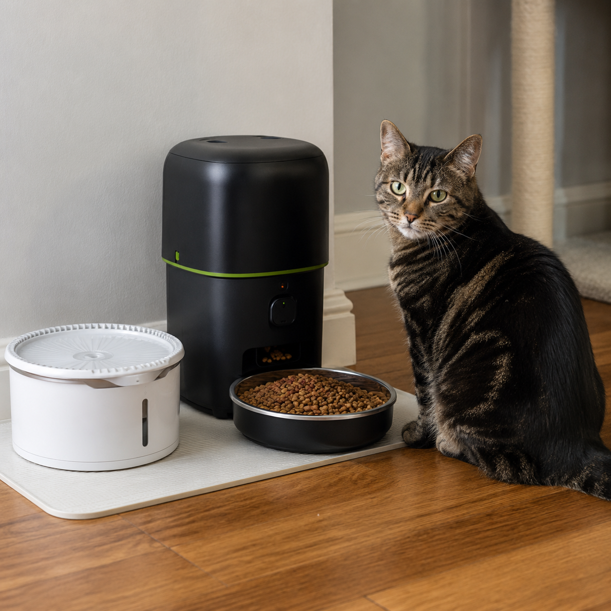 Automatic Pet Feeder with 1080P Camera & App Control