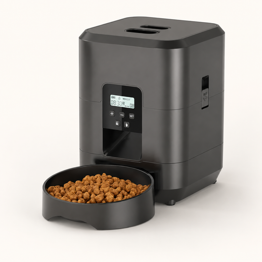 Automatic Pet Feeder | WiFi App, Voice & Battery Backup