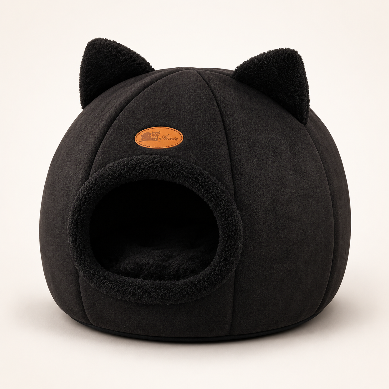 Calming Cat Cave Bed | Warm Enclosed Hideaway
