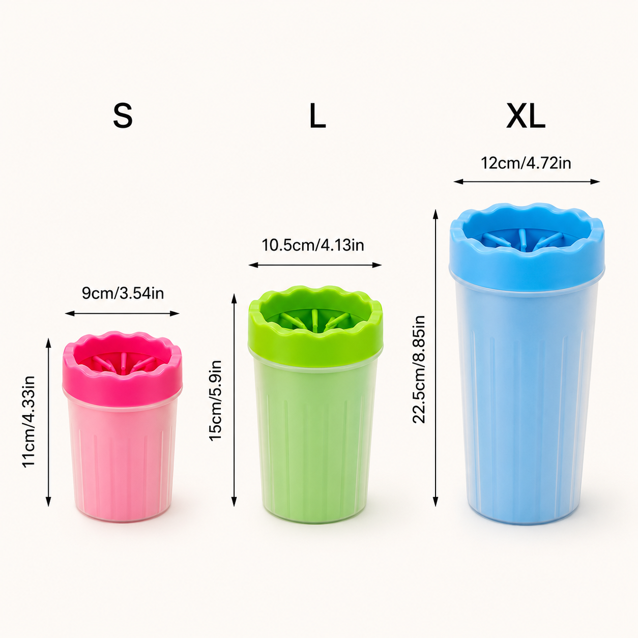 Dog Paw Cleaner Cup | Wash Muddy Paws in Seconds