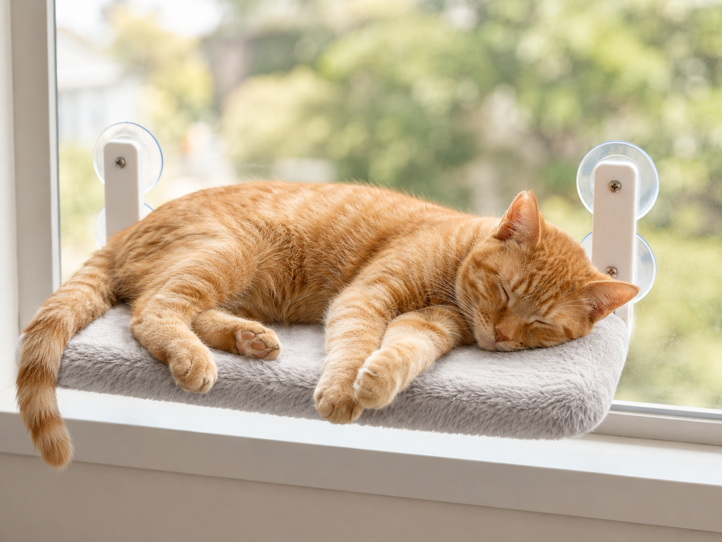 Cat Window Perch & Hammock | Sunny Suction Cup Seat