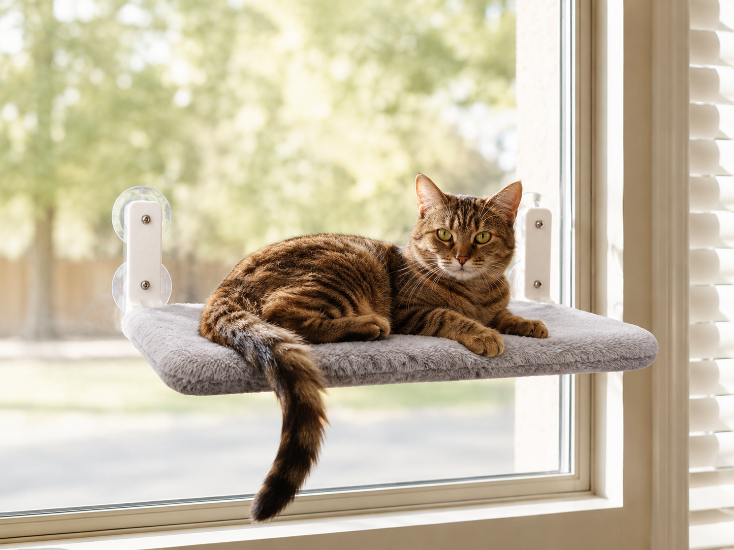 Cat Window Perch & Hammock | Sunny Suction Cup Seat