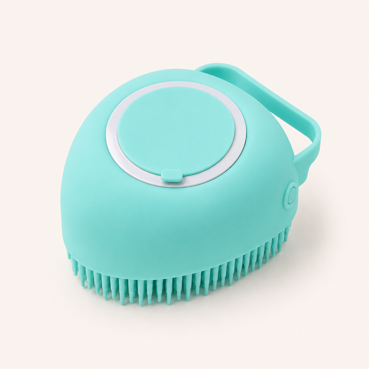 2 in 1 Pet Bath Brush & Shampoo Dispenser | Soft Silicone