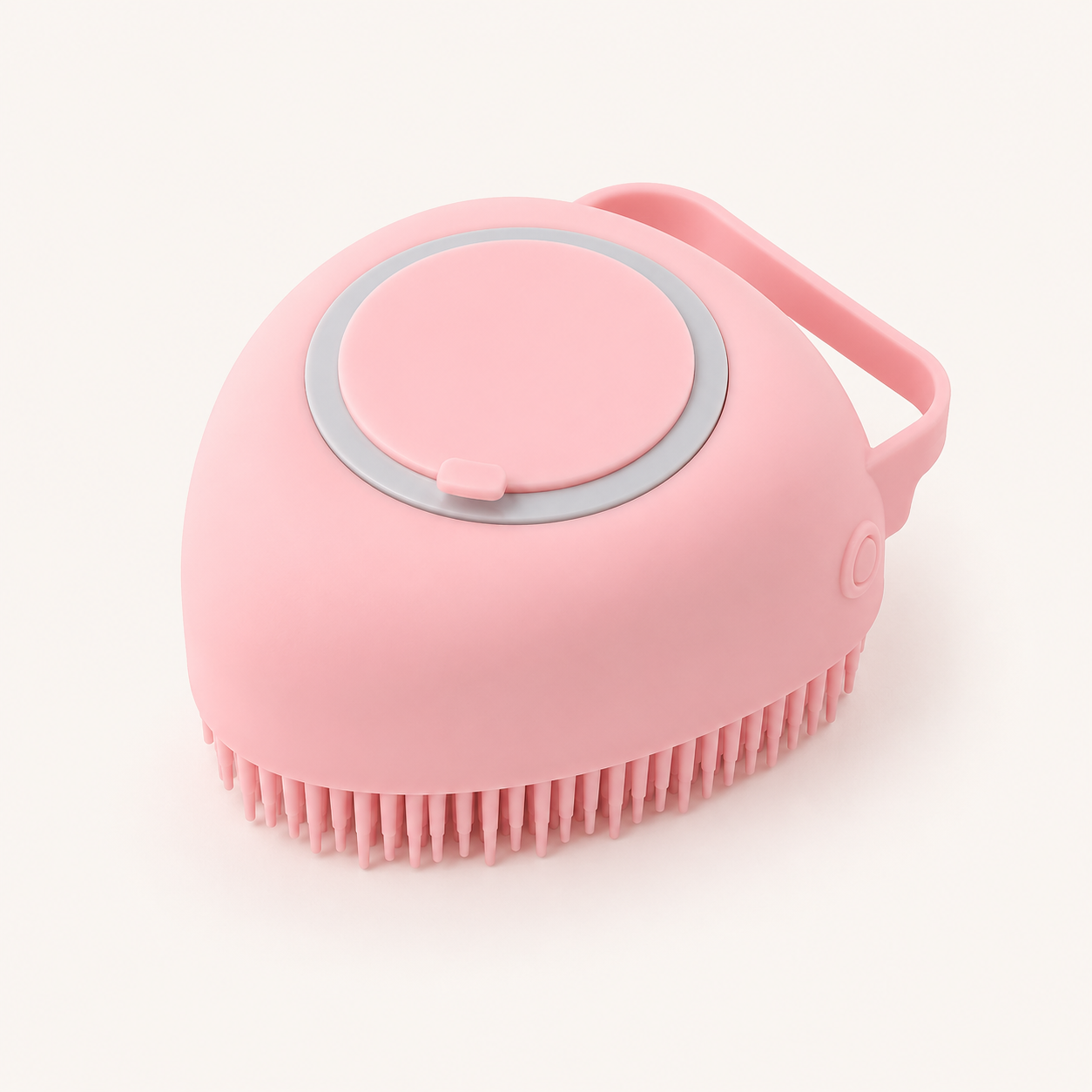 2 in 1 Pet Bath Brush & Shampoo Dispenser | Soft Silicone