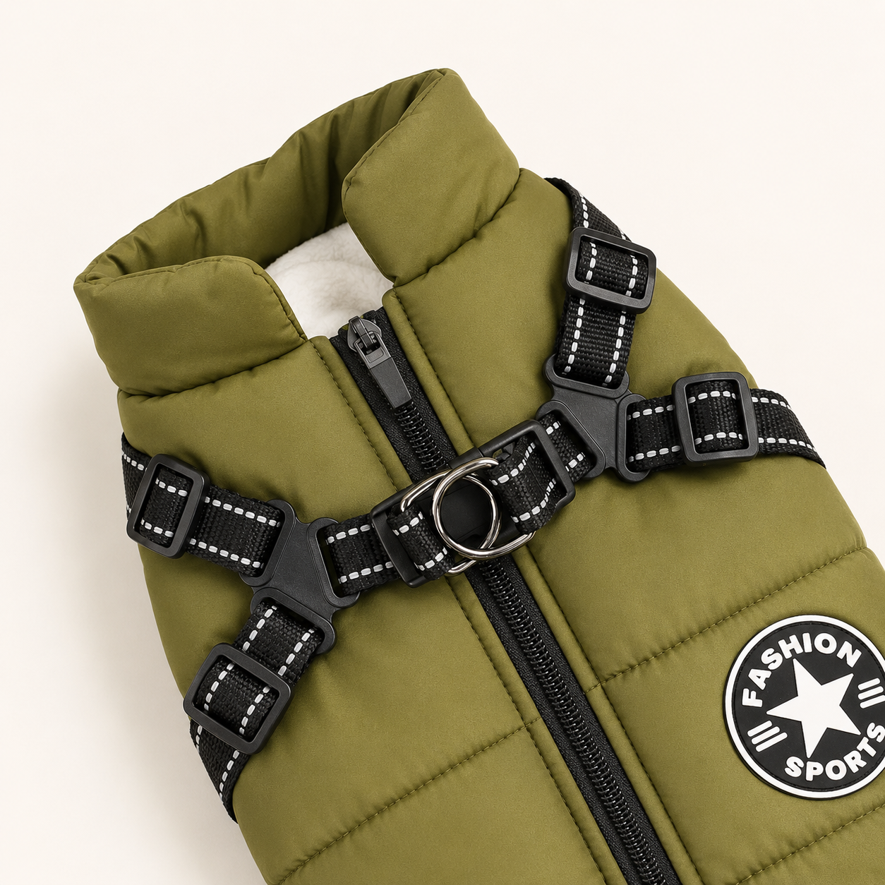 Waterproof Dog Winter Coat with Built In Harness | Small Dogs
