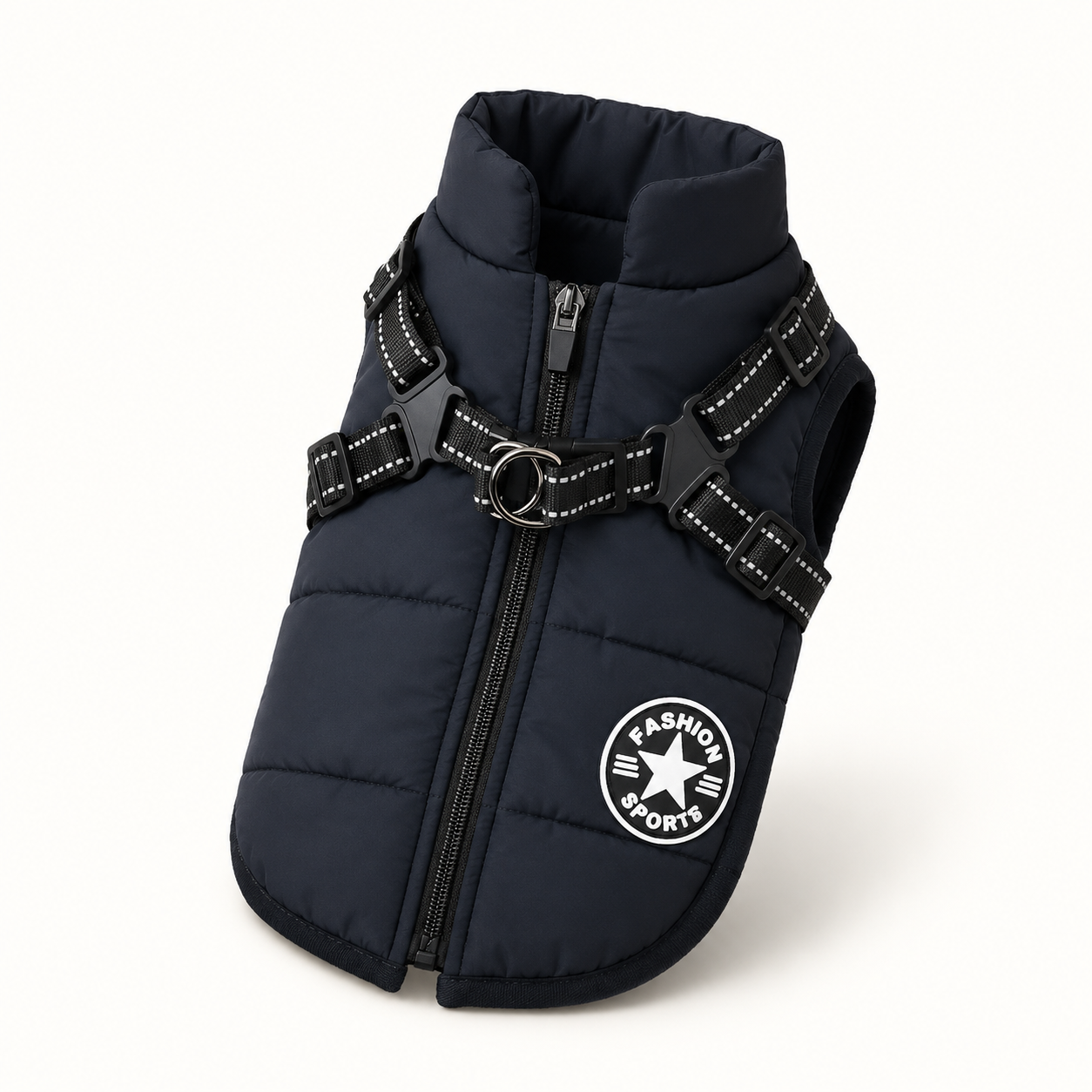 Waterproof Dog Winter Coat with Built In Harness | Small Dogs