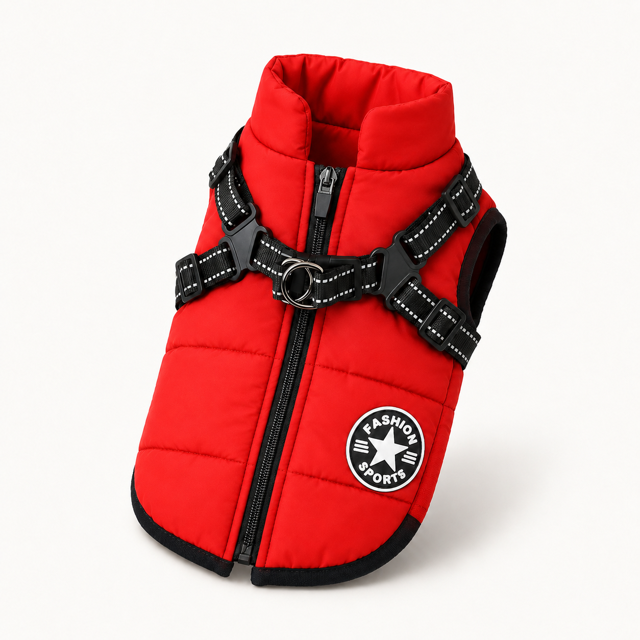 Waterproof Dog Winter Coat with Built In Harness | Small Dogs